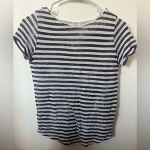 Majestic Filatures linen striped shirt